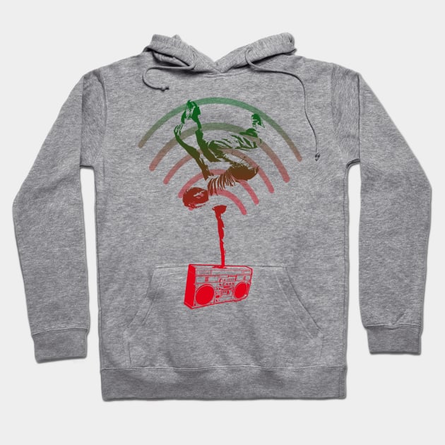 break dance Hoodie by hottehue